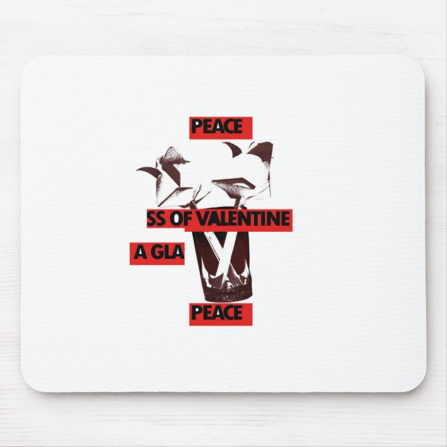 Mousepad Compartilhe o amor de um copo de paz namorados.jpg (Frente)