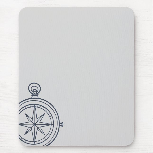 Mousepad Compass- Midnight Cartographer  (Frente)