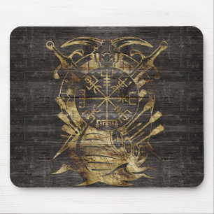 Mousepad Compasso da navegação de Vegvisir - de Viking