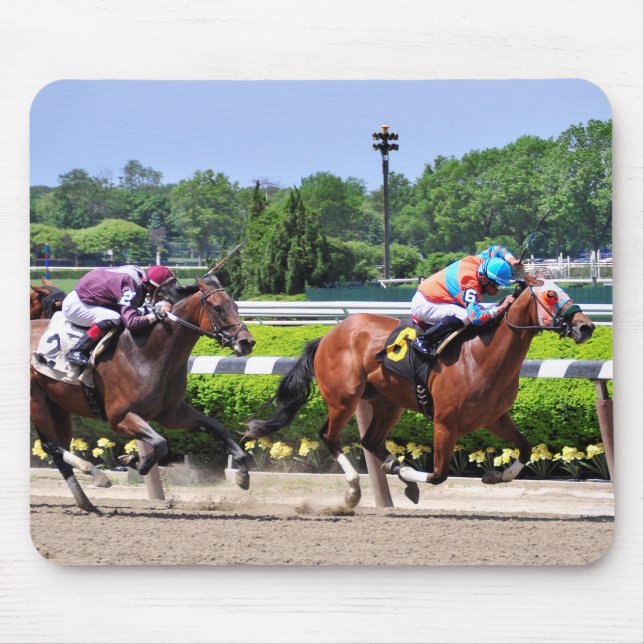Mousepad Competência de Belmont Park bonito (Frente)