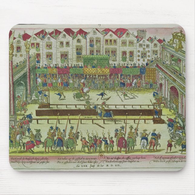 Mousepad Competiam durante que Henri II (Frente)