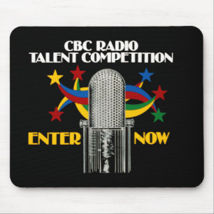Mousepad Competição de rádio CBC para talentos - promoção