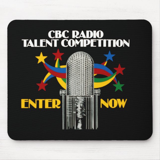 Mousepad Competição de rádio CBC para talentos - promoção (Frente)