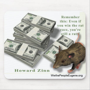 Mousepad Competição desenfreada, Howard Zinn
