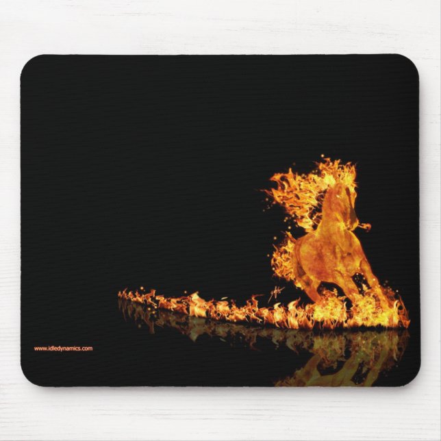 Mousepad Compita o fogo - tapete do rato (Frente)