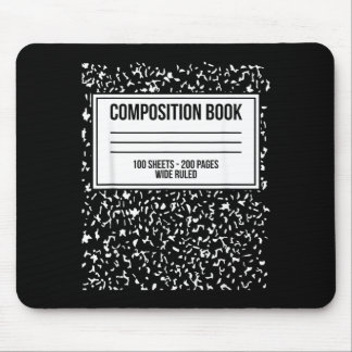 Mousepad Composição engraçada do diário de fantasias de Hal