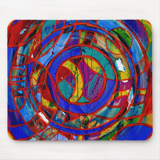 Mousepad Composição nº 17 de Michael Moffa (Frente)