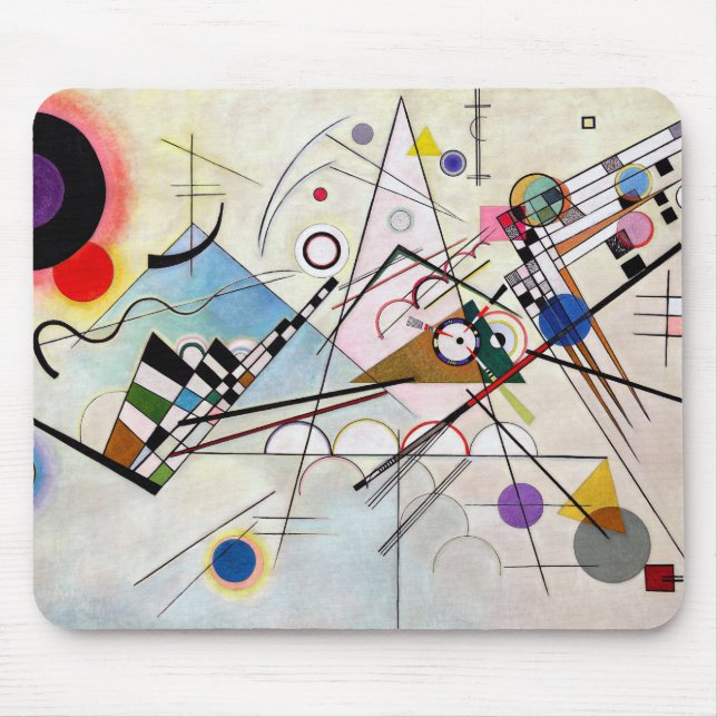 Mousepad Composição VIII, Wassily Kandinsky (Frente)