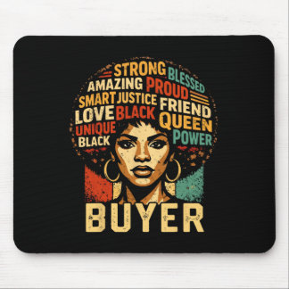 Mousepad Comprador Mês da História Negra Arte Orgulhosa Neg