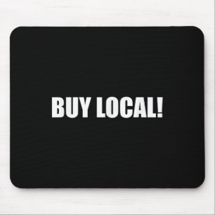 Mousepad Compre Local Proteção Ambiental, Bem-Estar Animal