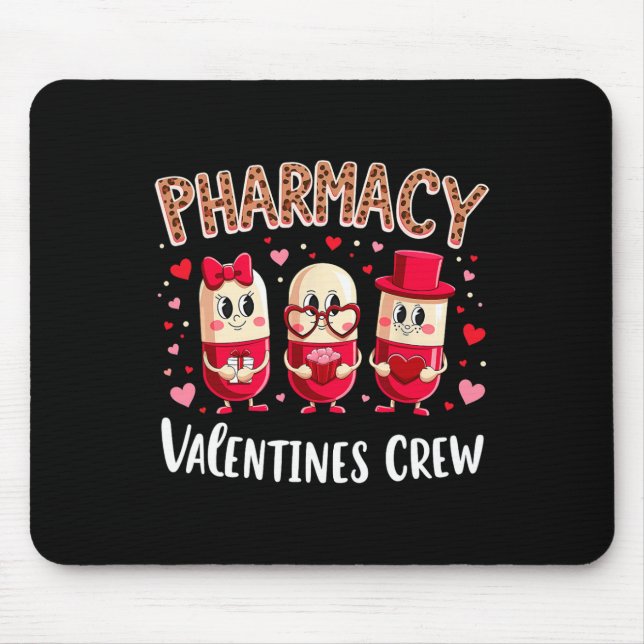 Mousepad Comprimidos da Equipe do Dia dos Namorados da Farm (Frente)