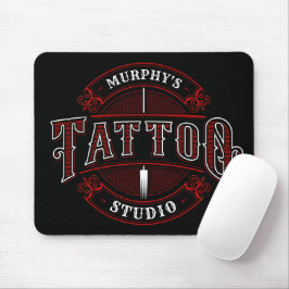 Mousepad Compro Tatto Studio de NOME ADD do Estilo Tradicio