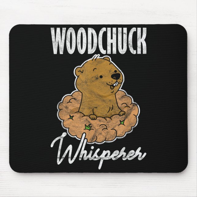 Mousepad Comunicador de Marmota Toupeira de Terra _3  (Frente)