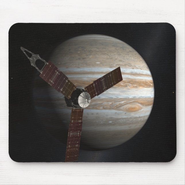 Mousepad Conceito de artista da espaçonave Juno (Frente)