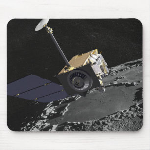 Mousepad Conceito do artista do reconhecimento lunar Orbi