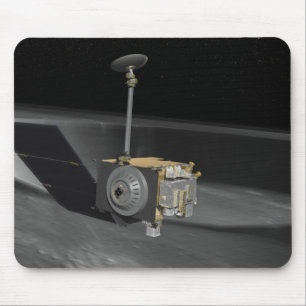 Mousepad Conceito do artista do reconhecimento lunar Orbi 3