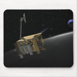 Mousepad Conceito do artista do reconhecimento lunar Orbi 4