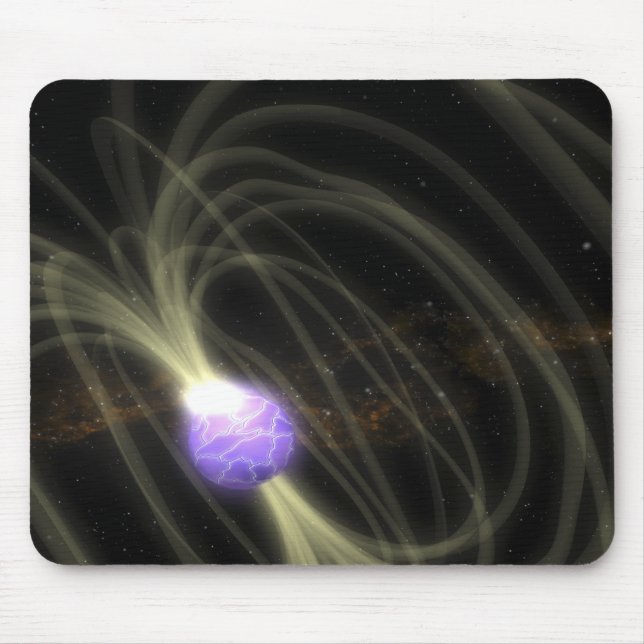 Mousepad Concepção artística da magneta SGR 1806-20 (Frente)