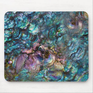 Mousepad Concha de Abalone Íris Arco-íris