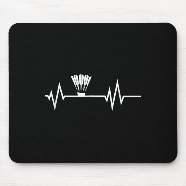 Mousepad Concorrente de atleta desportivo Badminton Shuttle (Frente)