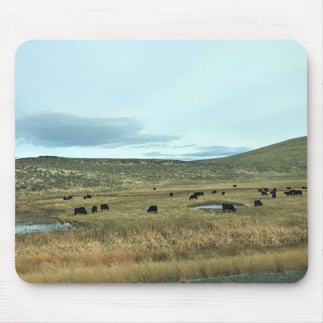 Mousepad Condado de Baker Rural, Oregon (Frente)