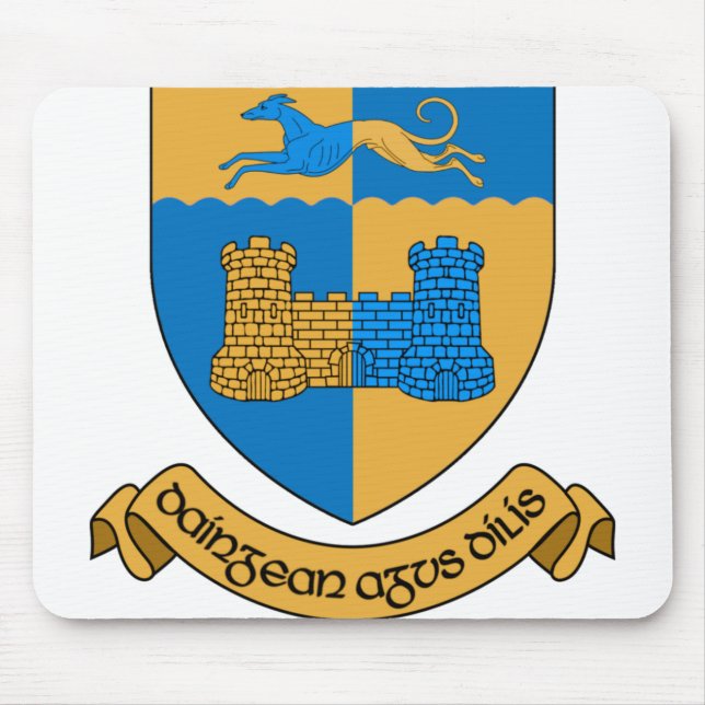 Mousepad Condado de Longford Irlanda (Frente)