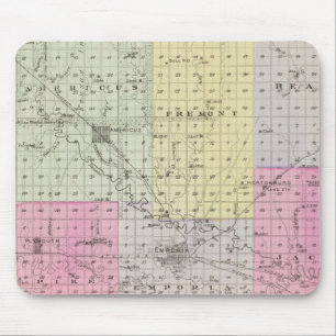 Mousepad Condado de Lyon, Hartford, Hortonburg, Kansas