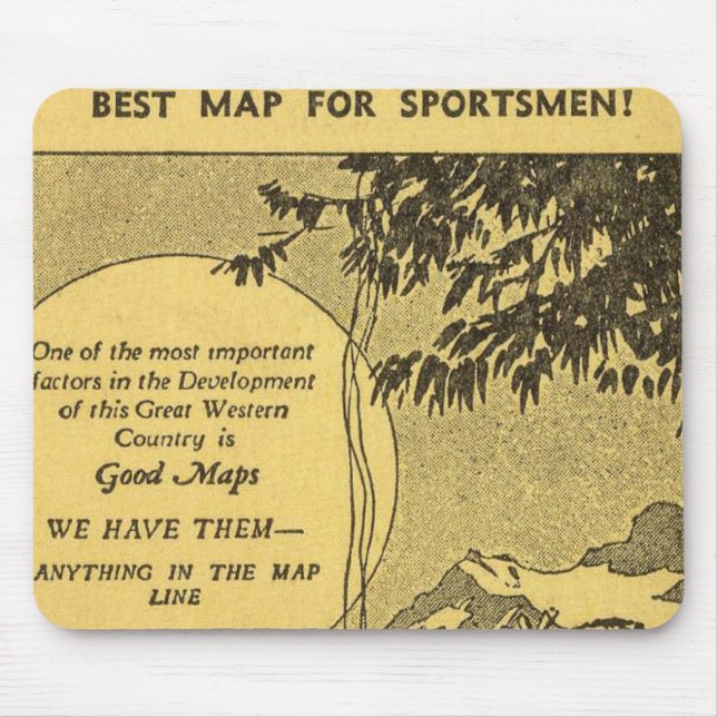 Mousepad Condado de Modoc (Frente)