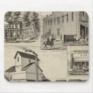 Mousepad Condado de Rockwel, Kansas