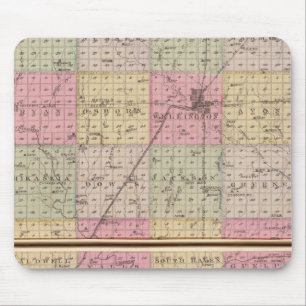Mousepad Condado de Sedgwick, Conway and Belle Plaine, Kans