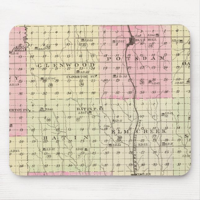 Mousepad Condado de Webster (Frente)