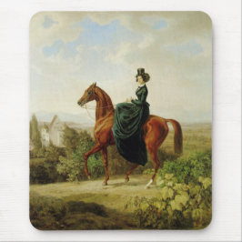 Mousepad Condessa em Horseback (Cavalo Marrom Elegante)