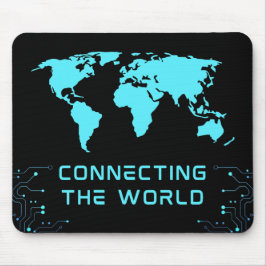 Mousepad Conectando o mundo