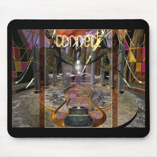 Mousepad 'Conectar' Pad do mouse (Frente)