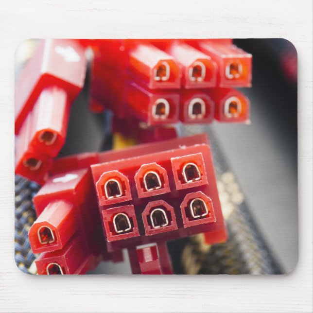 Mousepad Conector do cabo do computador (Frente)