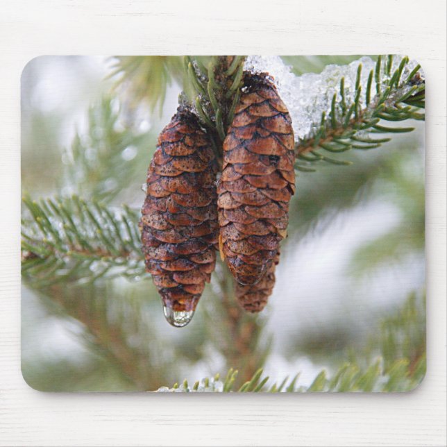 Mousepad Cones vitrificados (Frente)