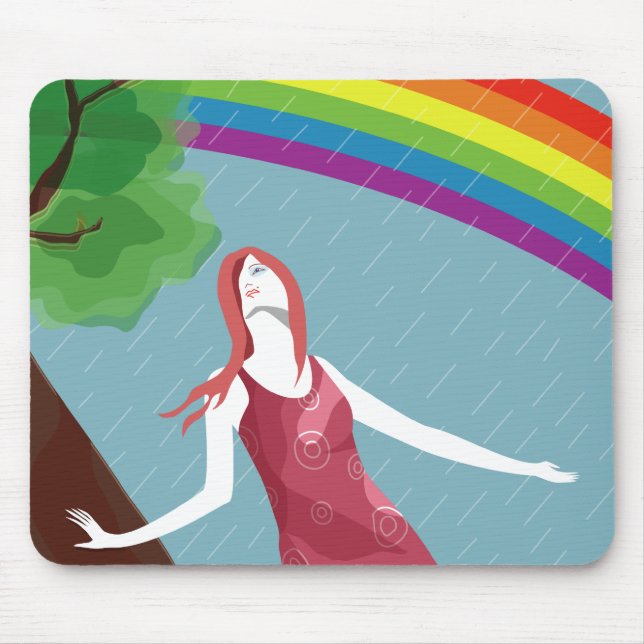 Mousepad Conexão Arco-Íris (Frente)