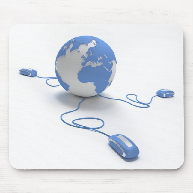Mousepad Conexão do mundo (Frente)