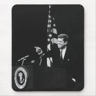 Mousepad Conferência de John Kennedy 35º Presidente dos EUA