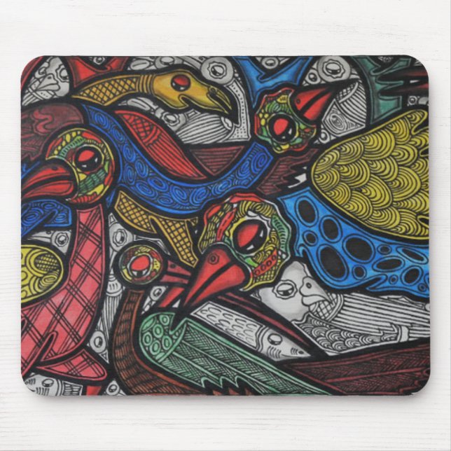 Mousepad Conferência do pássaro (Frente)