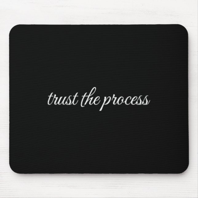 Mousepad Confie no Processo, Terapia de Saúde Mental (Frente)