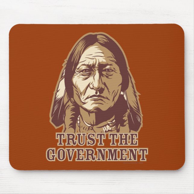 Mousepad Confie o governo (Frente)