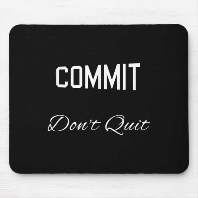 Mousepad Confirmar Não Sair da Novidade Motivacional (Frente)