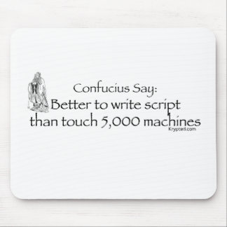 Mousepad Confucious