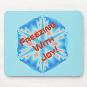 Mousepad Congelando com a Joy!