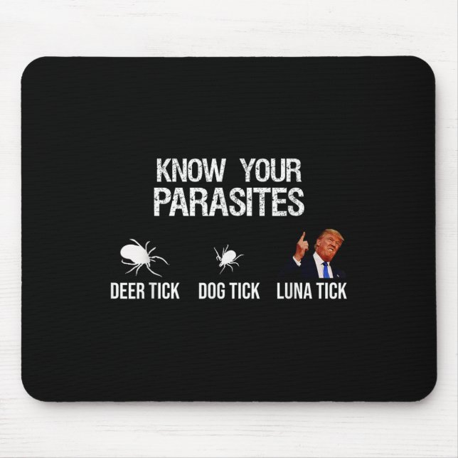 Mousepad Conheça Seus Parasitas - Carrapato De Cachorro, Ca (Frente)
