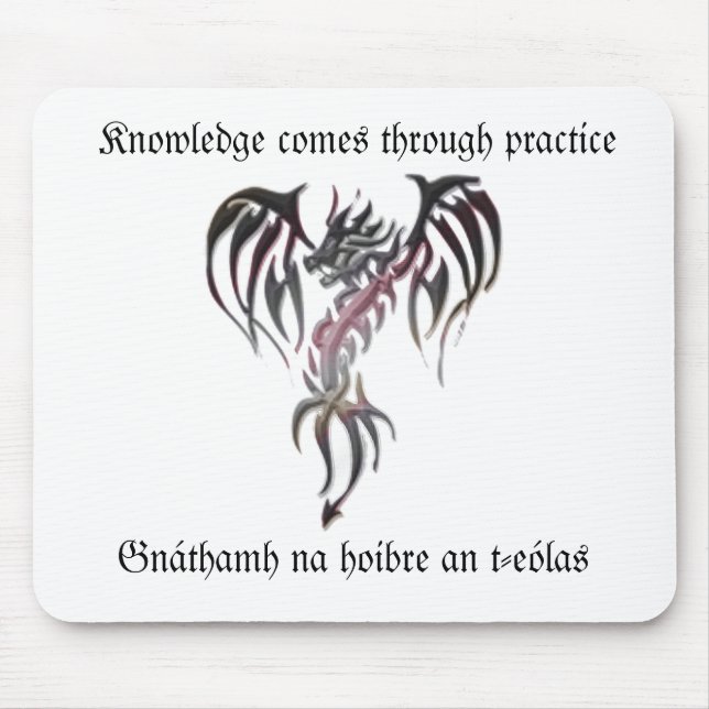 Mousepad Conhecimento (Frente)