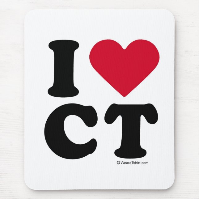 MOUSEPAD CONNECTICUT - AMOR CT DE I - AMOR CONNECTICUT DE I (Frente)