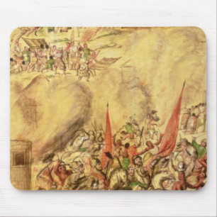 Mousepad Conquista de México: recuar dos espanhóis