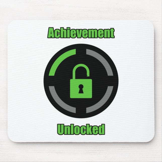 Mousepad Conquista desbloqueada (Frente)